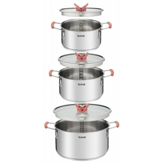 Набір посуду Tefal Opti Space 6 предметів (G720S674)