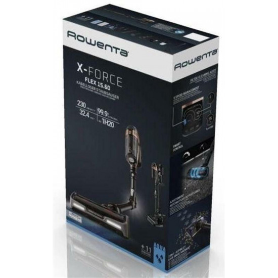 Акумуляторний пилосос Rowenta X-Force Flex 15.60 Aqua RH99G1WO