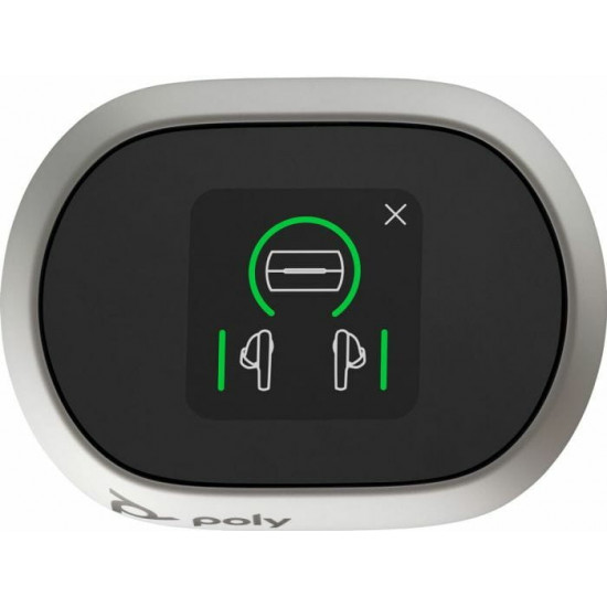Bluetooth-гарнітура Poly Voyager Free 60+ Earbuds + BT700C + TSCHC White (7Y8G6AA)