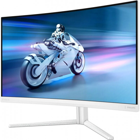Монiтор Philips 27" Evnia 27M2C5501/00 VA Curved White 180Hz