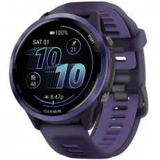 Смарт-годинник Garmin Forerunner 570 47mm Indigo with Indigo/Translucent Imperial Purple with Slate Buckle (010-02971-42)