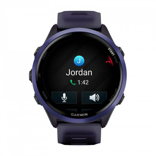 Смарт-годинник Garmin Forerunner 570 47mm Indigo with Indigo/Translucent Imperial Purple with Slate Buckle (010-02971-42)