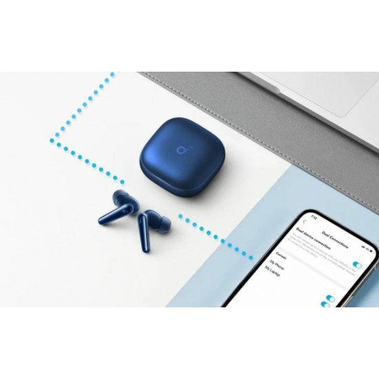 Bluetooth-гарнітура Anker SoundCore Liberty 5 ANC Blue (A3957G31)