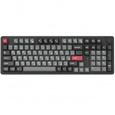Клавіатура бездротова GamePro Asgard Drakkar Keychron Super Red Switch Black (MK305BK)