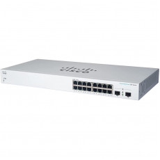 Комутатор Cisco Business CBS220-16T-2G-EU (16xGE, 2xSFP, Smart)
