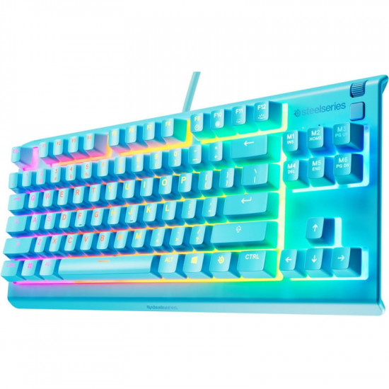Клавіатура SteelSeries Apex 3 TKL Aqua (64933)