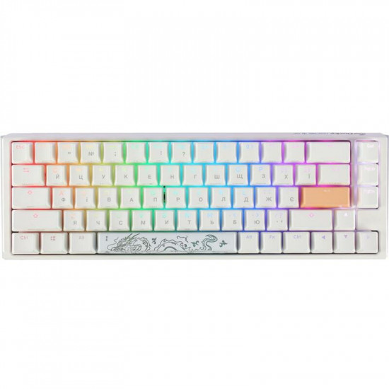 Клавіатура Ducky One 3 SF Cherry MX Brown RGB UA USB White (DKON2167ST-BUAPXPWWWSC1)