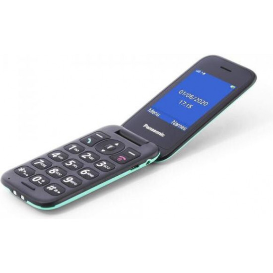 Мобiльний телефон Panasonic KX-TU400 Turquoise (KX-TU400EXC)