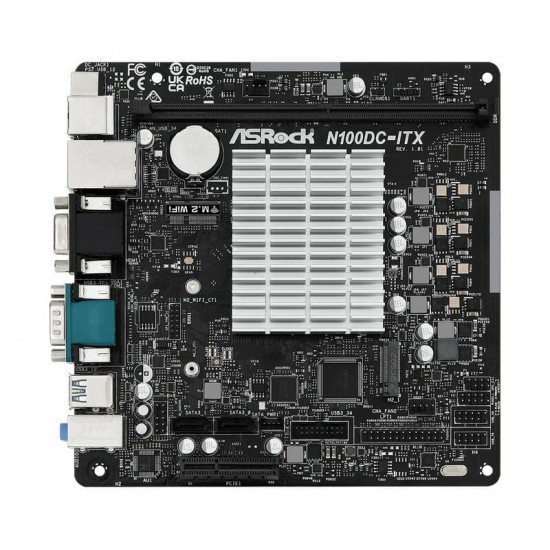 Материнська плата ASRock N100DC-ITX Mini ITX