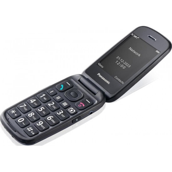Мобiльний телефон Panasonic KX-TU550 Black (KX-TU550EXB)
