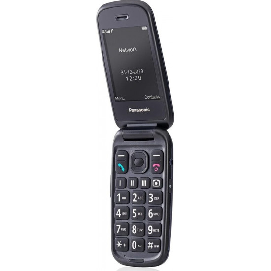 Мобiльний телефон Panasonic KX-TU550 Black (KX-TU550EXB)