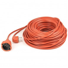 Подовжувач PowerPlant (PPCA16M40S1L) 1 розетка, 40 м, помаранчевий