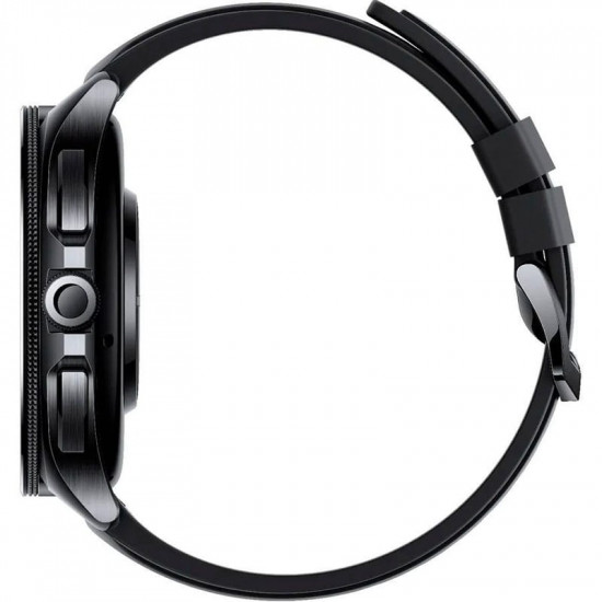 Смарт-годинник Xiaomi Watch 2 Pro Black Case with Black Fluororubber Strap (BHR7211GL)