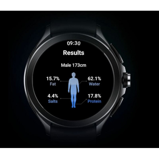 Смарт-годинник Xiaomi Watch 2 Pro Black Case with Black Fluororubber Strap (BHR7211GL)