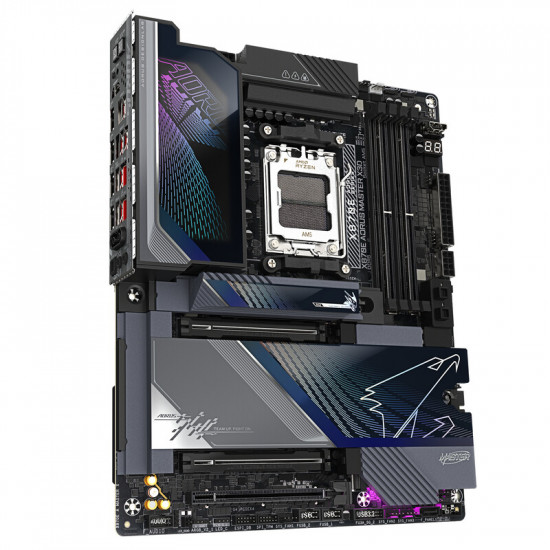 Материнська плата Gigabyte X870E Aorus Master X3D Socket AM5