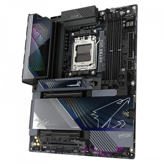 Материнська плата Gigabyte X870E Aorus Master X3D Socket AM5