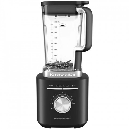 Блендер стаціонарний KitchenAid Pure Power 2 л Matte Blake (5KSB2073EBM)