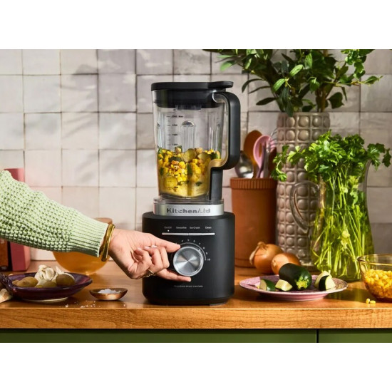 Блендер стаціонарний KitchenAid Pure Power 2 л Matte Blake (5KSB2073EBM)