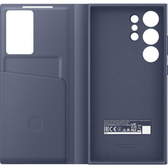 Чохол-книжка Samsung Smart View Wallet Case для Samsung Galaxy S24 Ultra SM-S928 Violet (EF-ZS928CVEGWW)