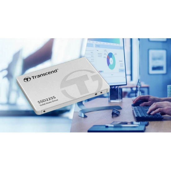 Накопичувач SSD  250GB Transcend SSD225S 2.5" SATA III 3D V-NAND TLC (TS250GSSD225S)