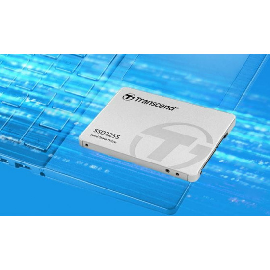 Накопичувач SSD  250GB Transcend SSD225S 2.5" SATA III 3D V-NAND TLC (TS250GSSD225S)