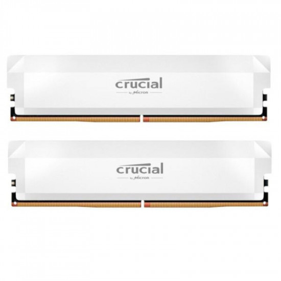 Модуль пам`ятi DDR5 2x32GB/6400 Crucial Pro Overclocking White (CP2K32G64C40U5W)