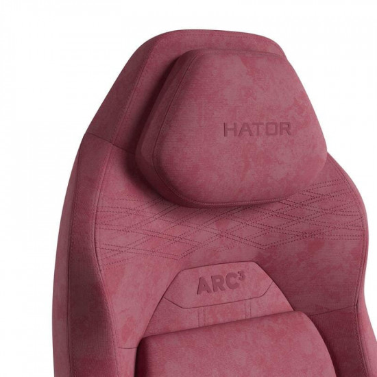 Крісло для геймерів Hator Arc 3 L Velour Orchid Pink (HTC3444L)