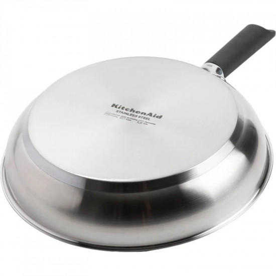 Набір сковорідок KitchenAid Classic Stainless Steel 3 предмети (CC005708-001)