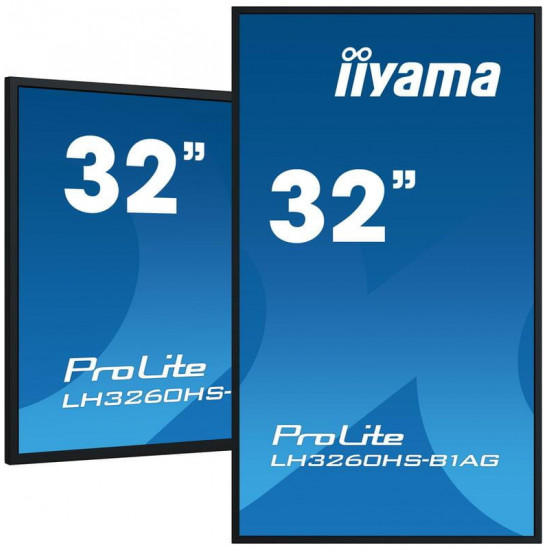 Монітор Iiyama 31.5" ProLite LH3260HS-B1AG VA Black