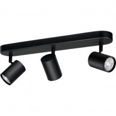 Світильник точковий накладний розумний WiZ Imageo Spots 3х5W 2200-6500K RGB Wi-Fi Black (929002659201)