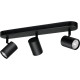 Світильник точковий накладний розумний WiZ Imageo Spots 3х5W 2200-6500K RGB Wi-Fi Black (929002659201)