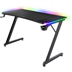 Геймерський стіл Trust GXT 710 Luminus Pro RGB Black (25419)