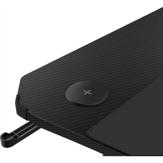 Геймерський стіл Trust GXT 710 Luminus Pro RGB Black (25419)