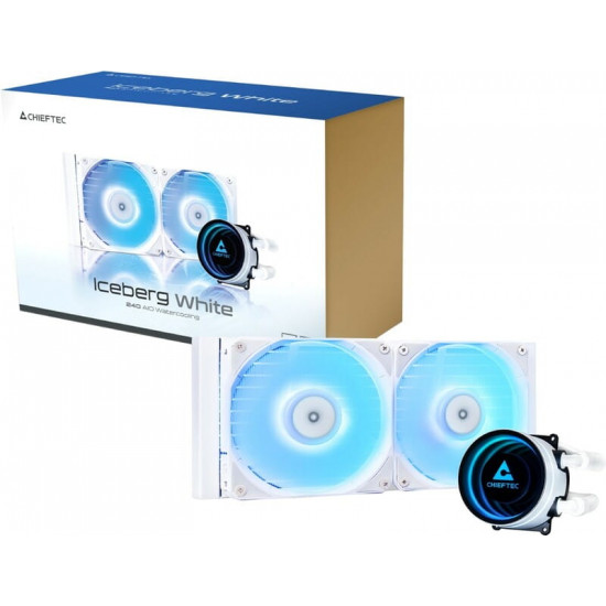 Система водяного охолодження Chieftec Iceberg 240 ARGB White (CLC-240-RGB-W)
