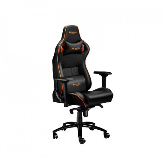 Крісло для геймерів Canyon Corax Black/Orange (CND-SGCH5)