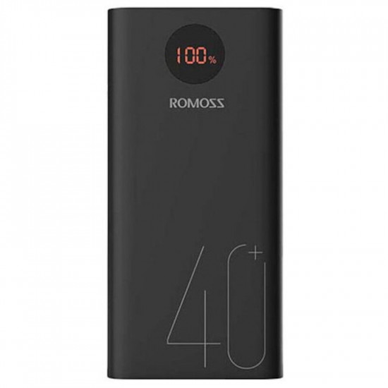 Універсальна мобільна батарея Romoss PEA40 40000mAh 22.5W Black (PEA40-152-2111H)