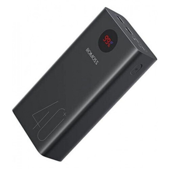 Універсальна мобільна батарея Romoss PEA40 40000mAh 22.5W Black (PEA40-152-2111H)