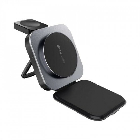 Бездротовий зарядний пристрій Umetravel 3in1 TRIP33 15W Metal-Gray