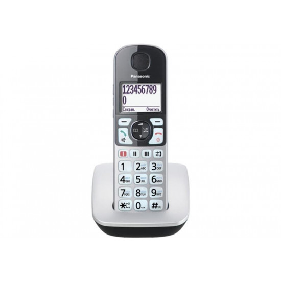 Радиотелефон DECT Panasonic KX-TGE510RUS Silver