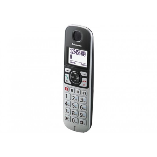 Радиотелефон DECT Panasonic KX-TGE510RUS Silver
