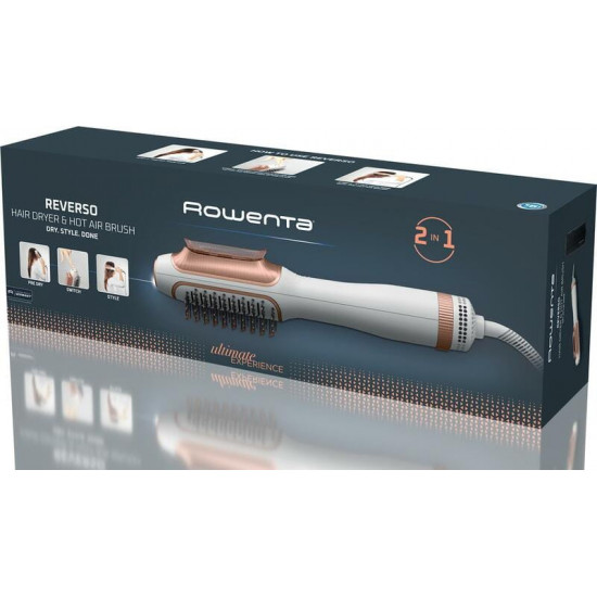 Фен-щітка Rowenta CF9820F0 Reverso Dry&Brush 2в1