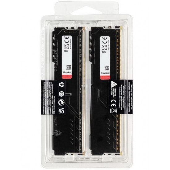 Модуль пам`ятi DDR4 2x16GB/3200 Kingston Fury Beast Black (KF432C16BBK2/32)