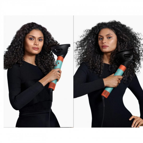 Прилад для укладання волосся Dyson HS08 Airwrap ID Curly/Coily Ceramic Patina/Topaz (533736-01)