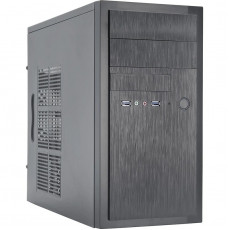Корпус Chieftec HT-01B, без БЖ, 2xUSB3.0, mATX, Black