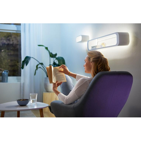 Світлодіодна стрічка розумна WiZ LED 2700-6500K 1600Лм RGB Wi-Fi 2 м, White (929002524801)