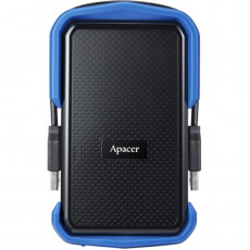 Зовнішній жорсткий диск 2.5" USB 2.0TB Apacer AC631 Black/Blue (AP2TBAC631U-1)
