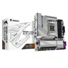Материнська плата Gigabyte B650M Aorus Elite AX Ice Socket AM5