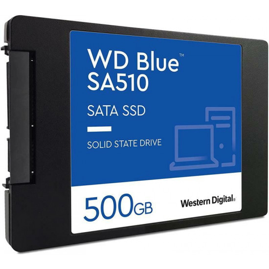 Накопичувач SSD  500GB WD Blue 2.5" SATAIII 3D TLC (WDS500G3B0A)