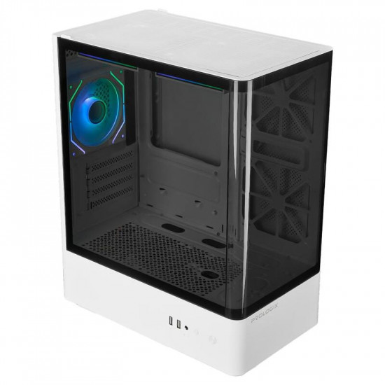 Корпус Prologix Lumi GM-01AW Glass White