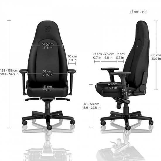 Крісло для геймерів Noblechairs Icon Java Edition (NBL-ICN-PU-JED)